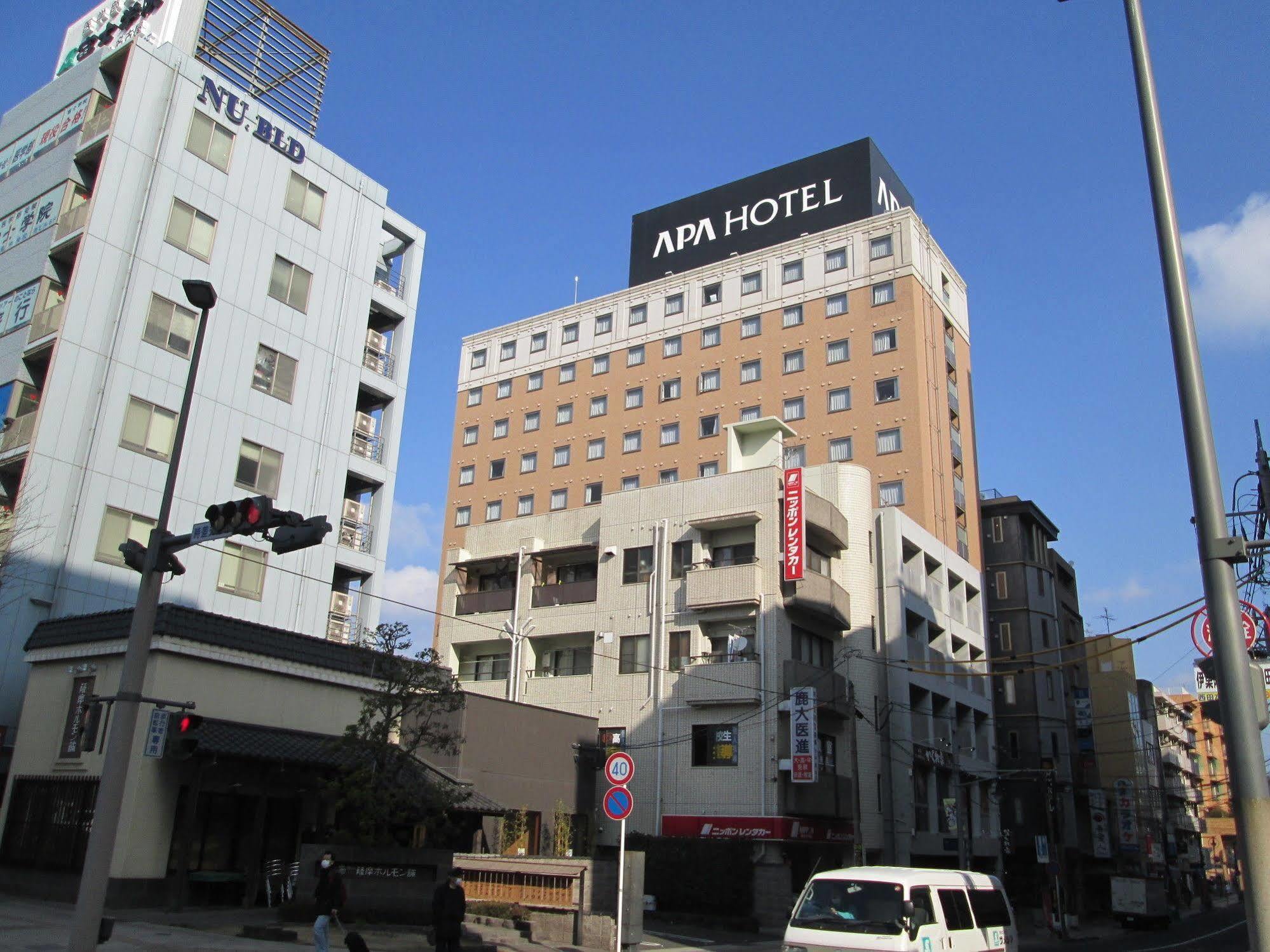 Apa Hotel Kagoshima Chuo Ekimae Ngoại thất bức ảnh